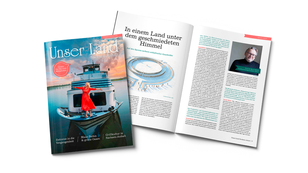 Magazin Mockups von Unser Land